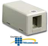 Hubbell 8100 Series Surface Housing - 8101O - TelephoneStuff.com