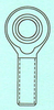 Steel Pro-Line Rod Ends -- PRO-10M-G - Image