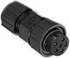Circular Connector, Receptacle, 6 Position, Cable; Product Range Amphenol Ltw - 47W9592 - Newark, An Avnet Company
