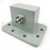 WR-187 to SMA Female Waveguide to Coax Adapter UDR48 Standard with 3.85 GHz to 5.85 GHz in Aluminum -- SMW187AC