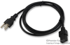 Power Cord Nema5-15P/iec, 6.6Ft 10A, Black; Connector Type A Multicomp - 11J3568 - Newark, An Avnet Company
