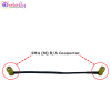 SMA Male Right Angle Connector With LMR 100 Cable (L–15CM) + SMA Male Right Angle Connector (Facing Downside) - ET-SMRA-14L15C-SMRA-FD - Eteily Technologies India Pvt. Ltd.