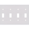 4-Gang Toggle Wall Plates, Thermosetting Standard Size Glossy Finish - 3014U - Suzhou Ele Mfg Co., Ltd.
