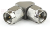 RA 3.5mm Male (Plug) to 3.5mm Male (Plug) Adapter, Passivated Stainless Steel Body, 1.25 VSWR - SM3300 - Fairview Microwave Inc.