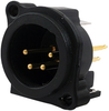 Xlr Connector, Plug, 4Pos, Panel/pcb; No. Of Contacts Io Audio Technologies - 93AJ2400 - Newark, An Avnet Company