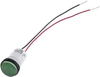 Panel Mount Indicator, Led, 17.463Mm, Green, 12V; Led Color Dialight - 33M4335 - Newark, An Avnet Company