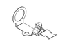 KVT-EMC Bracket with Shield Clamp- for Split Cable Glands KVT and QVT -- 37187.1