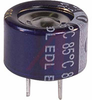 CAPACITOR, ALUMINUM ELECTRONIC (EDL) STACKED COIN, .10 F, 5.5 VOLT, MAX RES. 75 - 70186123 - Allied Electronics, Inc.