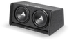 Enclosed Subwoofer System with Dual 12W0v3-4 Subwoofer Drivers, Dark Gray Carpet (600 W, 2 &Icirc;&copy;) - Ported Enclosure -- CP212-W0v3 - Image