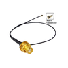 SMA Female Bulkhead St. Connector With RG0.81mm Cable (L-15CM) + MHF4 Connector - ET-SFS-BH-13BL15-MHF4 - Eteily Technologies India Pvt. Ltd.