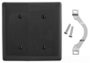 Standard Wall Plate - NP24BK - Hubbell Incorporated