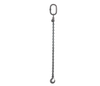 Chain sling 1-leg with latch hook, grade 10 Chain diameter 6 - 240500600300190 - Certex UK