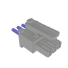 Rectangular Cable Assemblies - 612-MMSS-03-22-L-24.00-S-K-ND - DigiKey