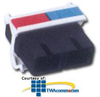 Siemon MAX Fiber Adapter Angled Module with 1 Duplex SC.. - MX-SC-02 - TelephoneStuff.com