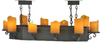 109254 Island/Pool Table-Pillar Candle - 484300 - Capital Lighting, Inc.