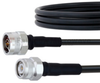 N Male to TNC Male Cable LMR-240 Coax in 36 Inch with Times Microwave Connectors and RoHS - FMC0103240LF-36 - Fairview Microwave Inc.