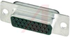 connector,d-sub,standard receptacle,9 solder cup socket contact,tin plated shell - 70172213 - Allied Electronics, Inc.