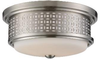 20183/2 Flush Mounts-Drum Shades - 607594 - Capital Lighting, Inc.