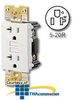 Leviton Acenti NEMA 5-20R GFCI Receptacle -- ACGF2 - Image