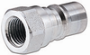 ISO B Male Coupler with Female Thread -- QBM-0404-FNPR - Image