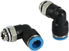 Push-in Fitting, swivelling elbow STV-W G1/8-AG 8 -- 10.08.02.00409 - Image