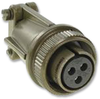 Circular Connector, Plug, Size 16-10, 3 Position, Cable; Military Specification Amphenol Industrial - 96J9214 - Newark, An Avnet Company