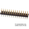 Connectors, Interconnects - Rectangular Connectors - Headers, Male Pins - 1336884-26647201RP2 - Win Source Electronics