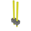 Headers, Male Pins - 612-HMTSW-102-22-T-S-440-ND - DigiKey