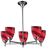 10155/5PC-A Mid. Chandeliers-Glass Up - 638216 - Capital Lighting, Inc.