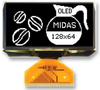 Oled, 128X64, Tab, White, Multi I/f; Resolution Midas - 99W1293 - Newark, An Avnet Company