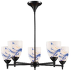 10155/5DR-MT Mid. Chandeliers-Glass Up - 638233 - Capital Lighting, Inc.