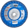 Norton BlueFire ZA Coarse Arbor Thread Plastic Flat Flap Disc - 66623399147 - Norton Abrasives