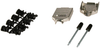 D Sub Backshell, 180 Deg, 9Pos, Zinc; Product Range Amp Te Connectivity - 30AC7118 - Newark, An Avnet Company