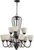 6008-9-44 Mid. Chandeliers-Glass Up - 473729 - Capital Lighting, Inc.