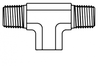 Pipe Tee - 5601-12-12-12 - Tompkins Industries, Inc.