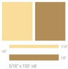 3M Scotchcal 74608 Buckskin / Camel Beige Striping Automotive Tape - 5/16 in Width x 150 ft Length - 2 mil Thick - 051141-74608 - R. S. Hughes Company, Inc.