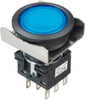 Pb Switch, Dpdt, 24Vac/dc, Solder, Blue; Product Range Idec - 47AC9186 - Newark, An Avnet Company