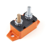 OptiFuse ACBP-V-40C Type I Short Stop Circuit Breaker, In-line Mount, Orange, 40A - 86435 - Waytek, Inc.