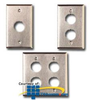 Siemon Industrial MAX Stainless Steel Faceplates (Pkg of.. - XFP-S-01-SS - TelephoneStuff.com