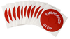 Preprinted E-Stop Labels - THTEP-197-593RD - Brady Corporation
