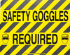 Rectangle Personal Protection Equipment (PPE) Sign - 18 in Width x 14 in Height - Laminated - TEXT: SAFETY -- 754473-16283