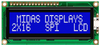 Display, Alphanumeric, 16X2, White; Character Count X Line Midas - 15AC8399 - Newark, An Avnet Company