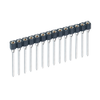 14 Pos. Female SIL Vertical Wire Wrap IC Strip - D01-9951442 - Harwin Plc