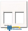 Siemon MAX 2-Port International Adapter - MX-45-02-02 - TelephoneStuff.com
