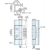 CONCEALED HINGE W/ REMOVABLE PIN- TS-243-30S - TS-243-30S - Sugatsune America, Inc.