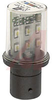 Lamp;BULB, PROTECTED LED, BA 15D BASE, 120 VAC, STEADY ON, WHITE - 70007094 - Allied Electronics, Inc.
