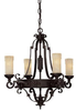 3604RI-279 Mid. Chandeliers-Pillar Candle - 431738 - Capital Lighting, Inc.