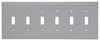 Standard Wall Plate - TP6-GRY - Legrand - Pass & Seymour