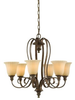 Chandelier - F2280/6BRB - Generation Brands