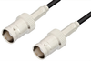 BNC Female to BNC Female Cable 36 Inch Length Using RG174 Coax, RoHS - PE3604LF-36 - Pasternack